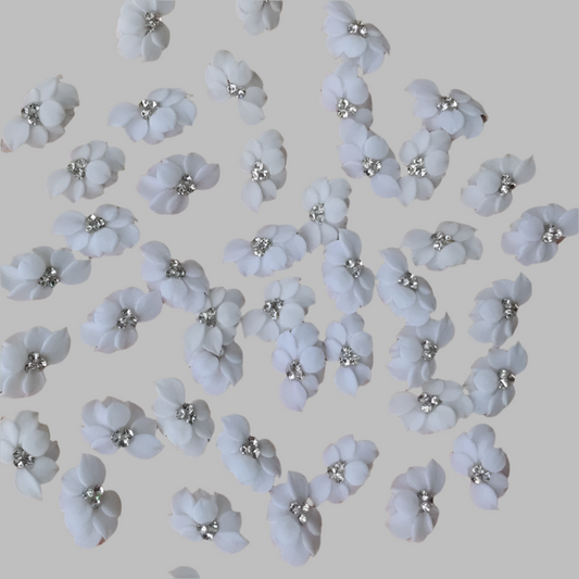 Hoa Bột Nail - Hoa Trắng