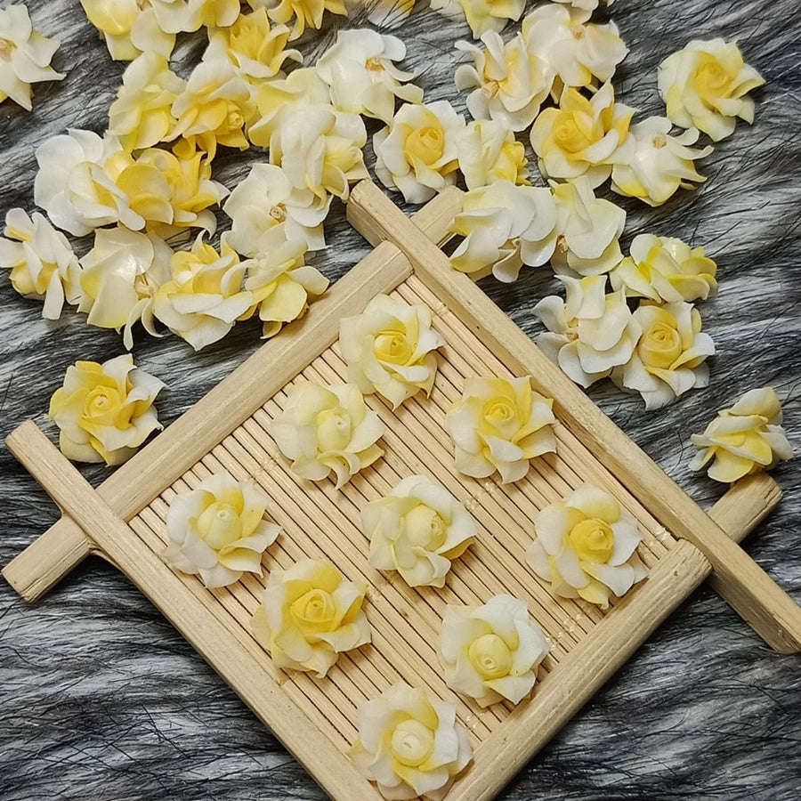 Hoa Bột Nail - Hoa Hồng Fan Hai Màu