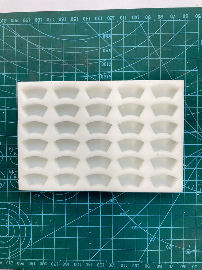 Miniature Brick Mold – Curved Miniature Bricks