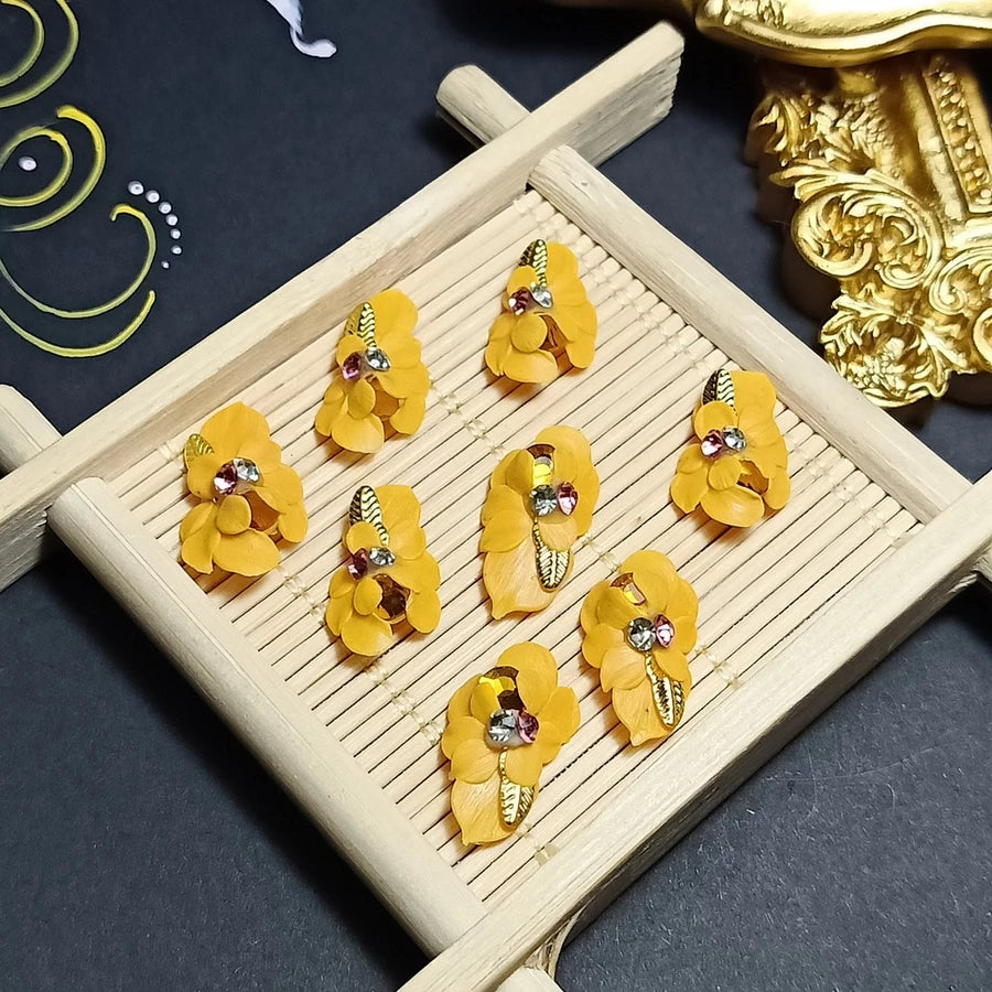 Hoa Bột Nail - Hoa Nửa Cánh 4