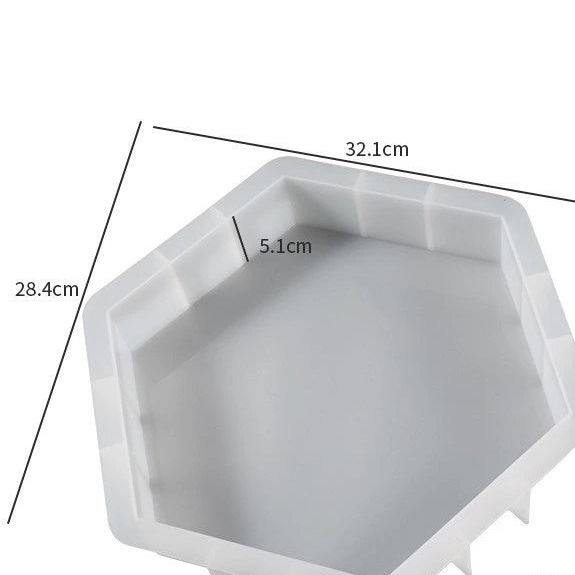 Multi-Size Hexagonal Silicone Mold Set