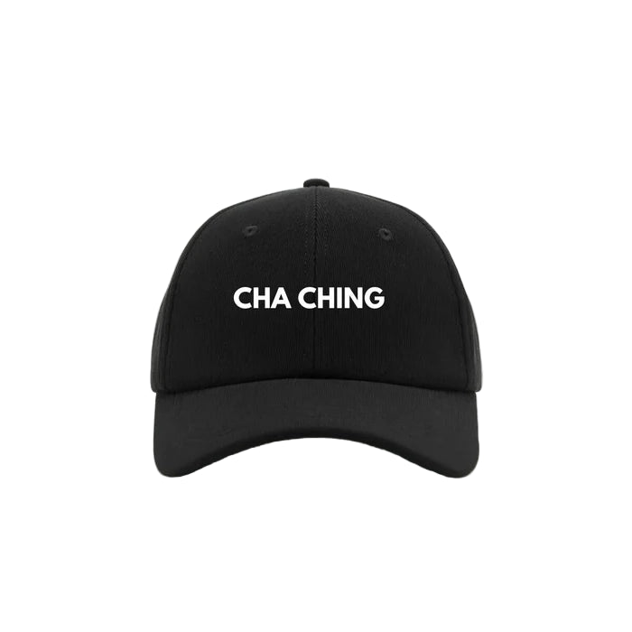 Embroidered "Cha Ching" Baseball Cap