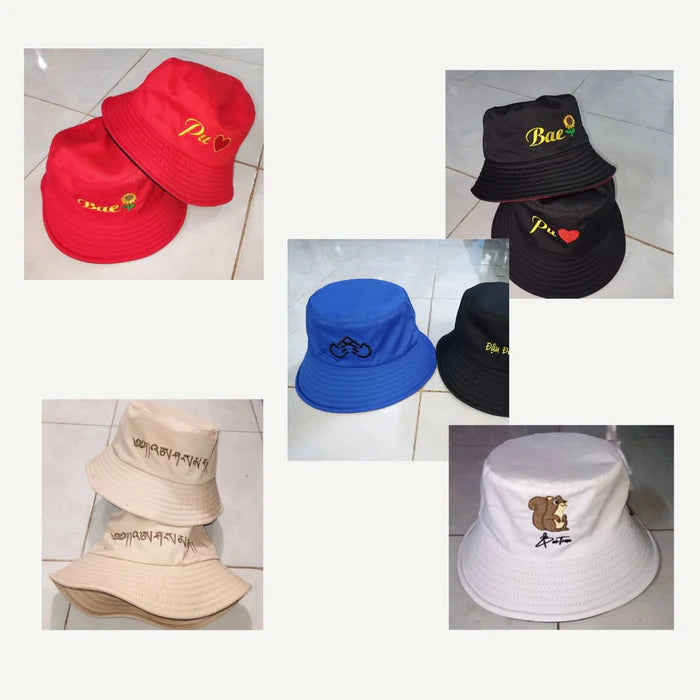 Custom Bucket Embroidered Hat