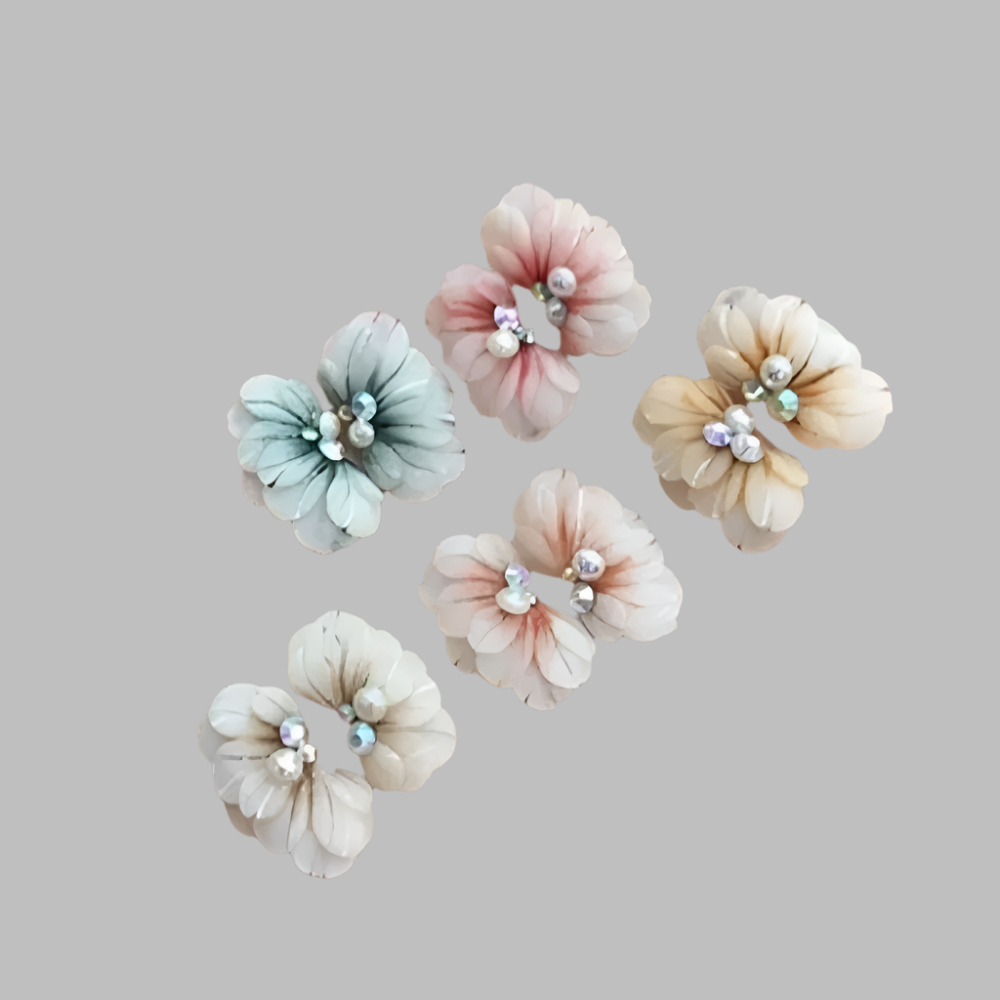 Hoa Bột Nail - Hoa Nửa Cánh