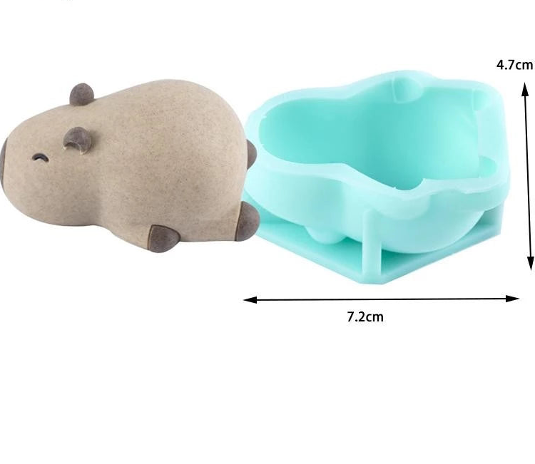 Capybara Pudding Silicone Mold