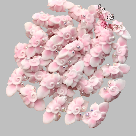 Hoa Bột Nail - Hoa Xoáy