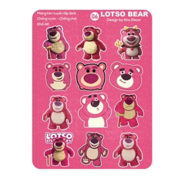 Matte Glitter Stickers