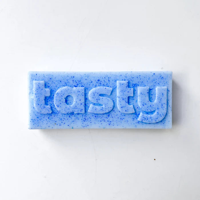 Made-to-Order Rectangular Silicone Soap Mold with Custom Text