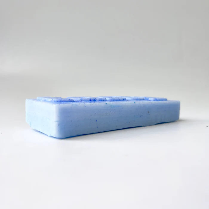 Made-to-Order Rectangular Silicone Soap Mold with Custom Text