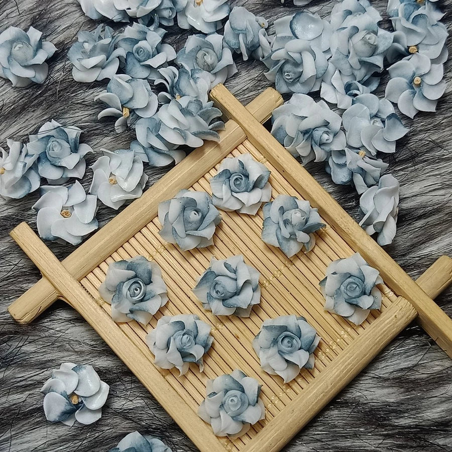 Hoa Bột Nail - Hoa Hồng Fan Hai Màu