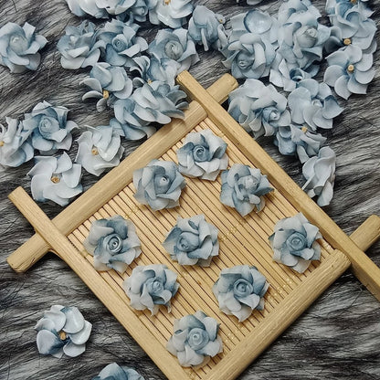 Hoa Bột Nail - Hoa Hồng Fan Hai Màu