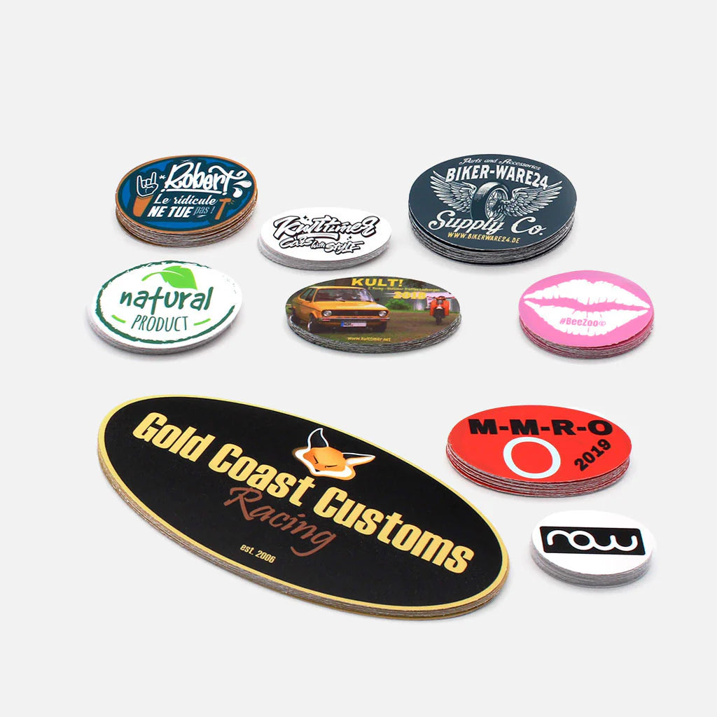 Oval Stickers