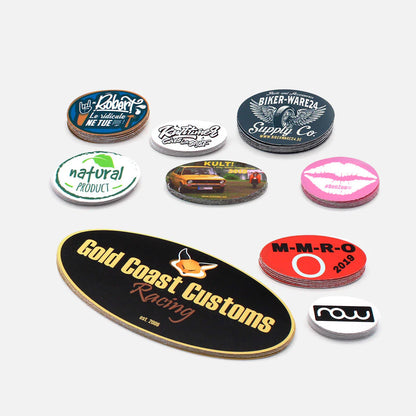 Oval Stickers