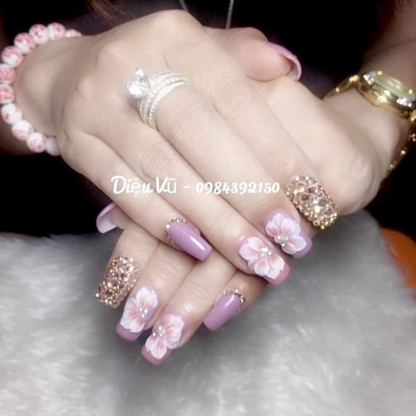 Hoa Bột Nail - Hoa Nửa Cánh Loại 2