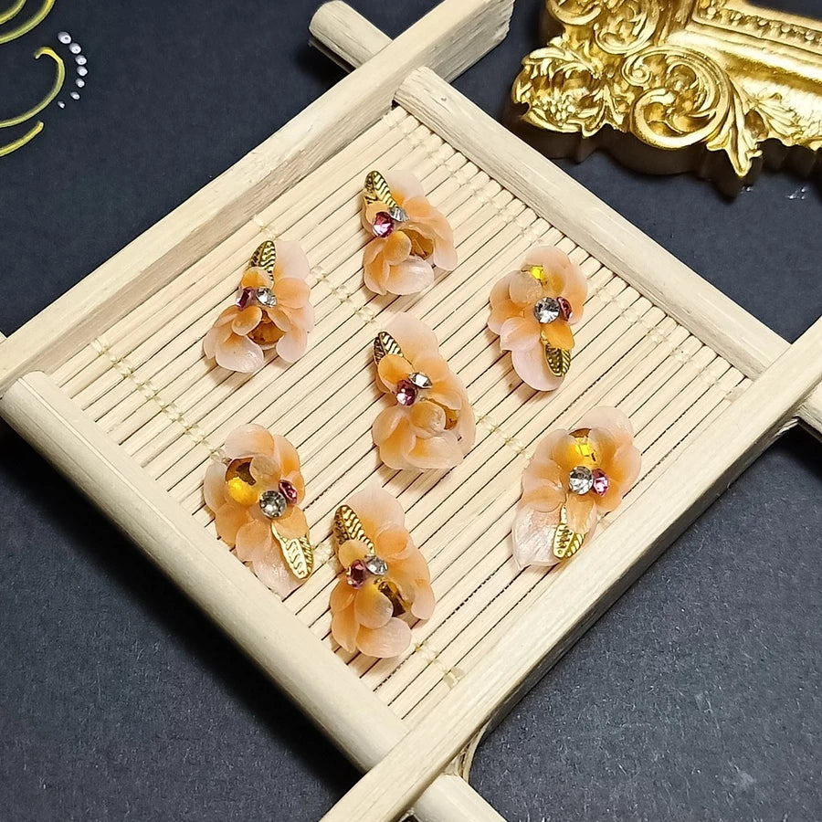 Hoa Bột Nail - Hoa Nửa Cánh 4