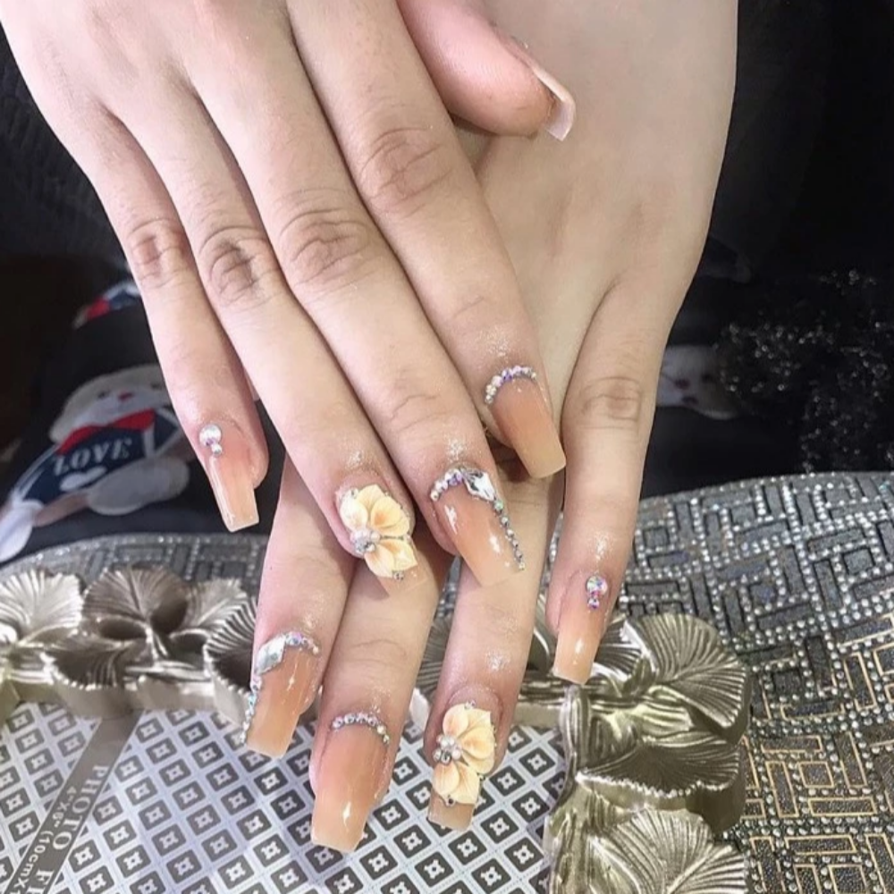 Hoa Bột Nail - Hoa Nửa Cánh Loại 2