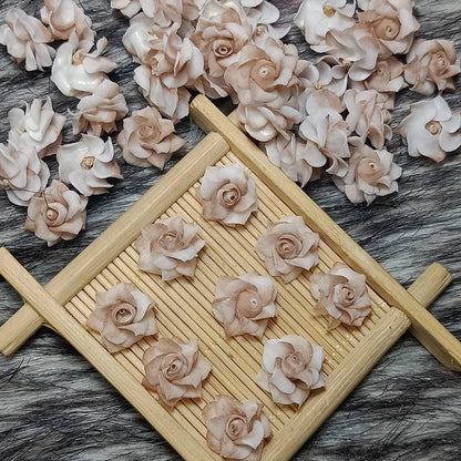 Hoa Bột Nail - Hoa Hồng Fan Hai Màu