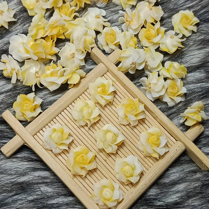 Hoa Bột Nail - Hoa Hồng Fan Hai Màu