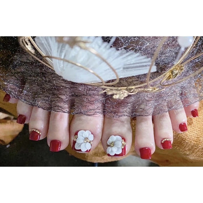 Hoa Bột Nail - Hoa Gắn Móng Chân Loại 1