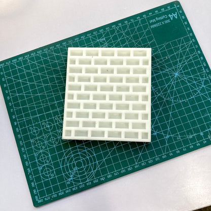 Miniature Brick Mold – Rectangular Brick Design
