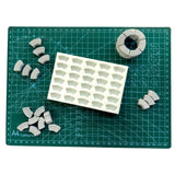 Miniature Brick Mold – Curved Miniature Bricks