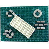 Coping Minature Bricks Mold
