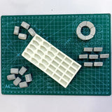 Coping Minature Bricks Mold