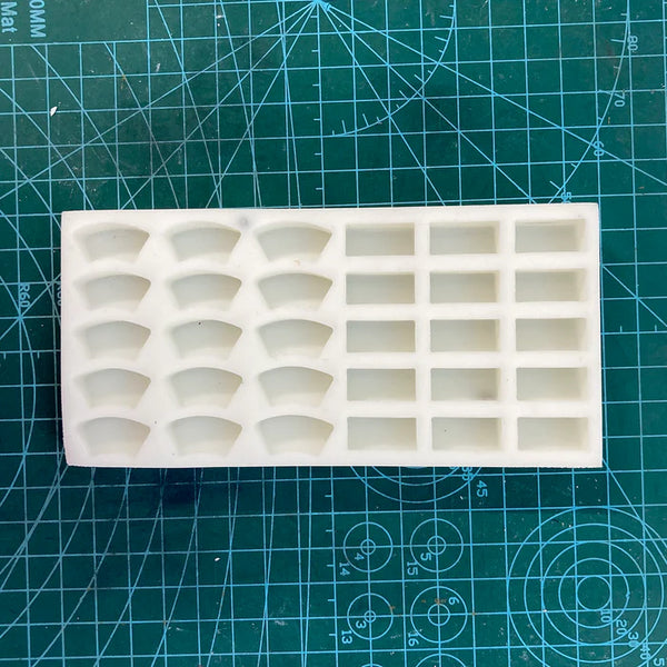 Coping Minature Bricks Mold