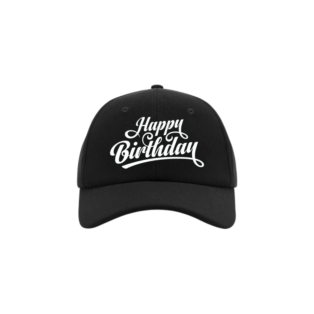 Happy Birthday Embroidery Hat