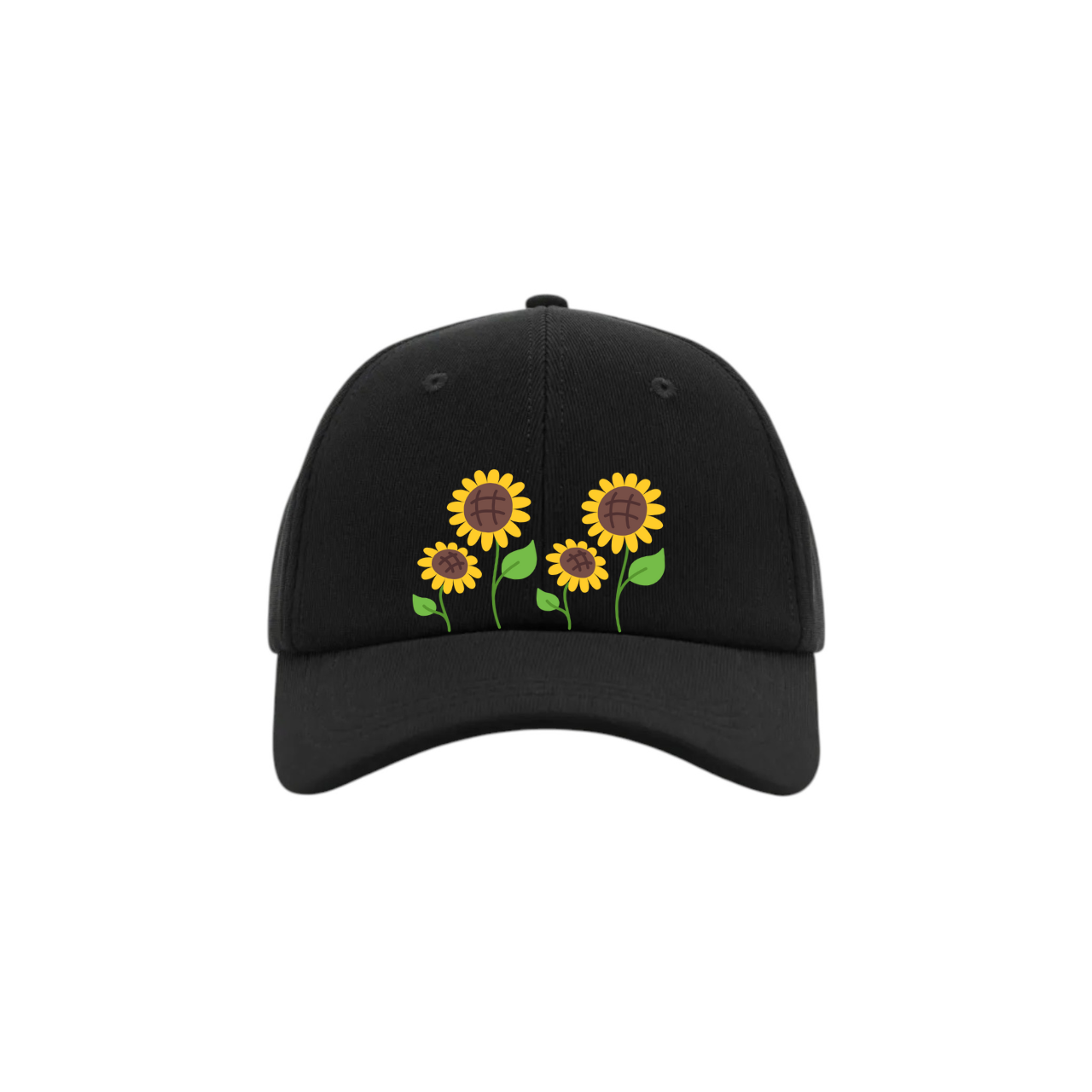 Sunflower Embroidery Hat