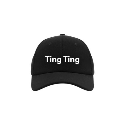 Embroidered "Ting Ting" Baseball Cap