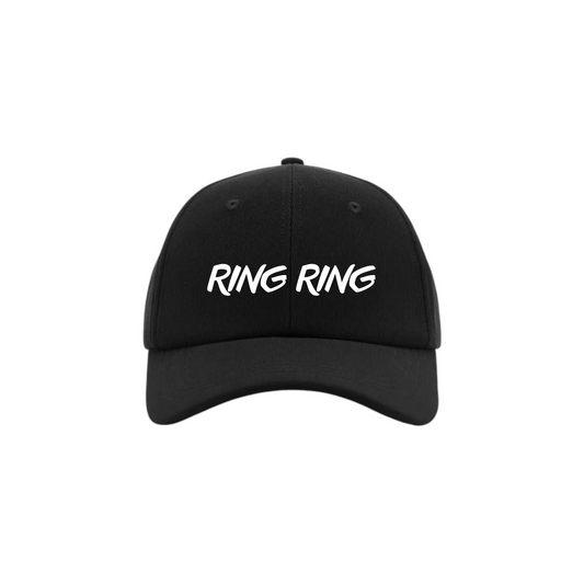 Embroidered "Ring Ring" Baseball Cap