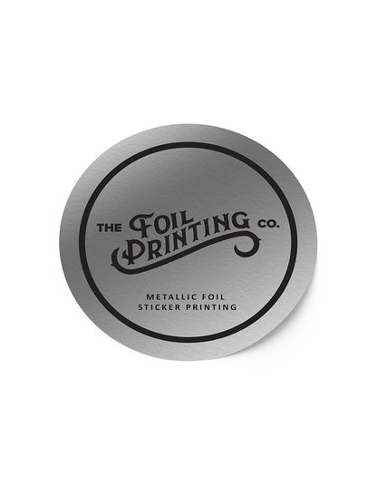 Silver  Sticker