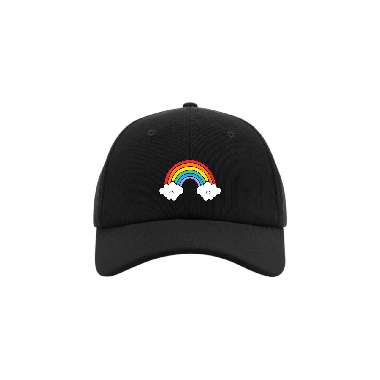 Rainbow Embroidered Hat