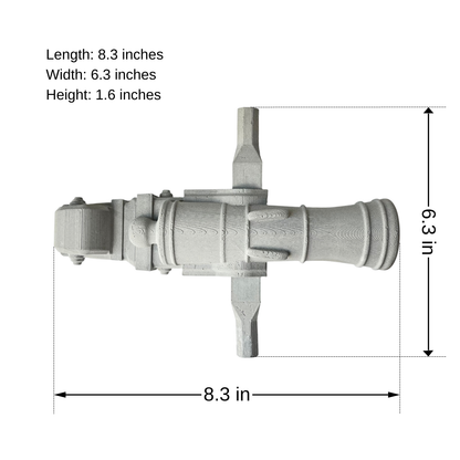 Silicone Mold for Cannon-Shaped Cigar Holder