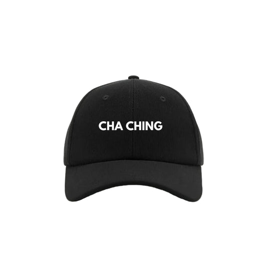 Embroidered "Cha Ching" Baseball Cap