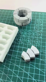 Miniature Brick Mold – Curved Miniature Bricks