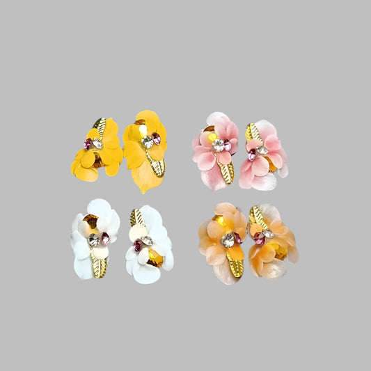 Hoa Bột Nail - Hoa Nửa Cánh 4