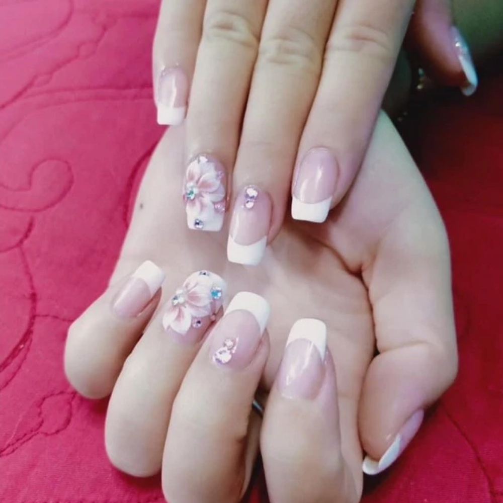 Hoa Bột Nail - Hoa Nửa Cánh Loại 2