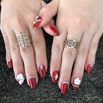 Hoa Bột Nail - Hoa Trắng