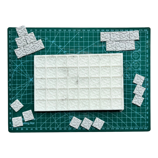 Miniature Brick Mold – Square Brick Design