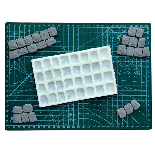 Miniature Brick Mold – Roof Shape Brick Design