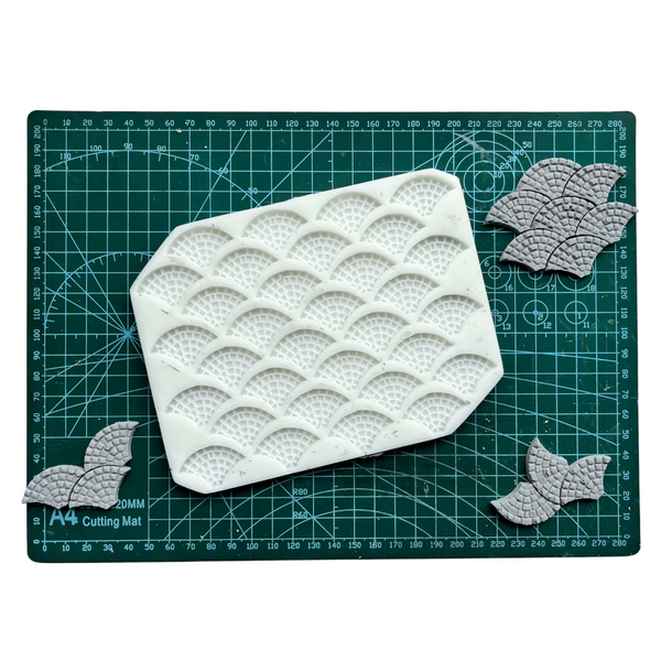 Miniature Brick Mold – Fan Shape Brick Design