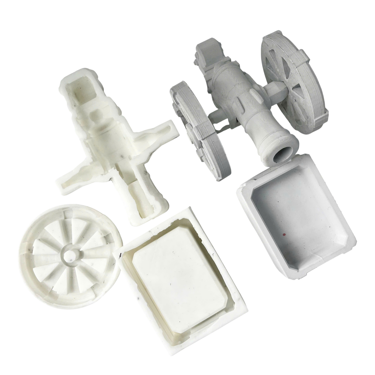 Silicone Mold for Cannon-Shaped Cigar Holder