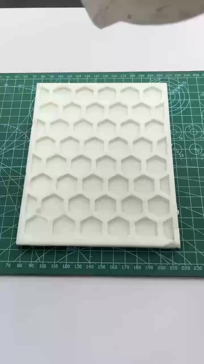 Miniature Brick Mold – Hexagon Brick Design