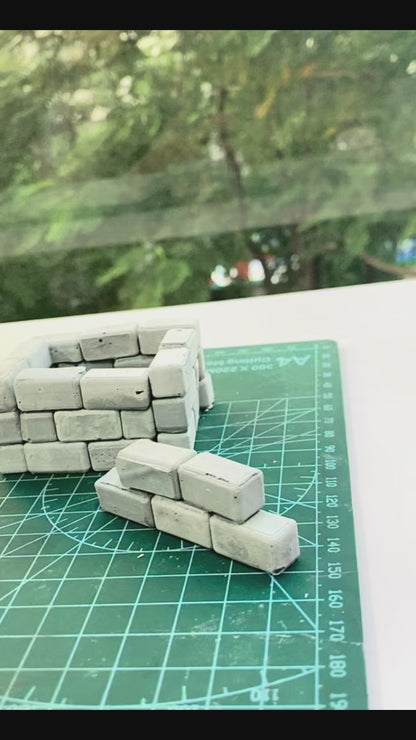 Miniature Brick Mold – Rectangular Brick Design