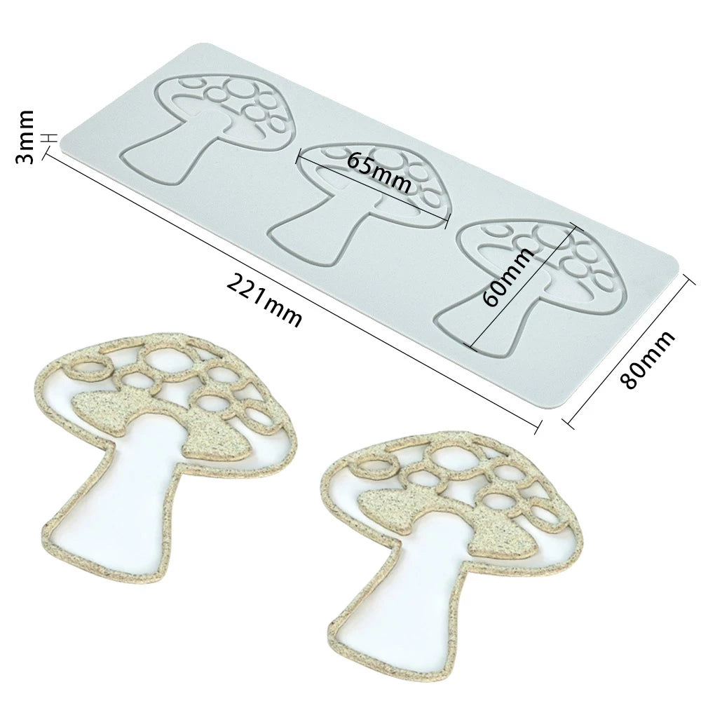 Leaf Shape Silicone Mold for Cake Decorating