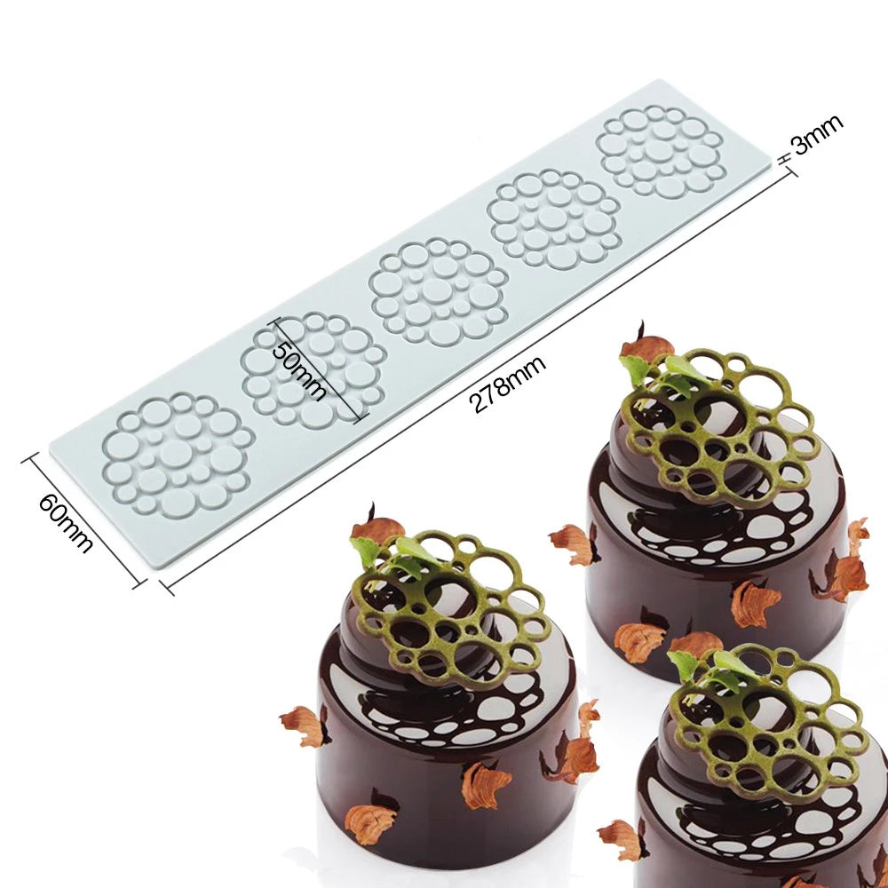 Leaf Shape Silicone Mold for Cake Decorating