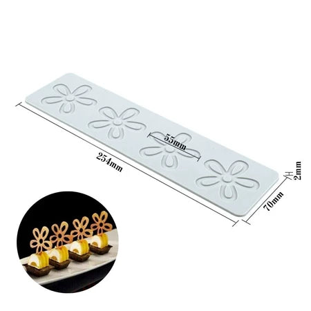 Leaf Shape Silicone Mold for Cake Decorating