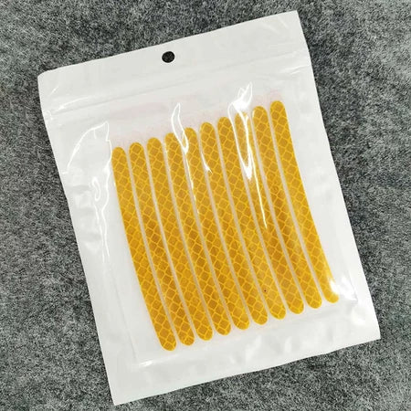 Set 20 Waterproof Reflective Stickers For Wheel Rim Decoration